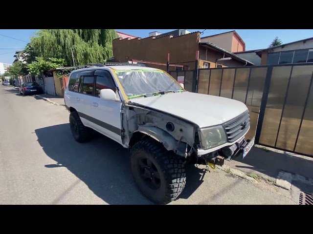 Folie pe parbriz si alte reparatii | S19 - Toyota Landcruiser 100