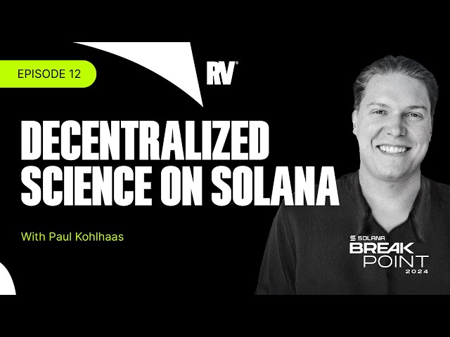 Tokenizing Research & Science on Solana (Breakpoint 2024)