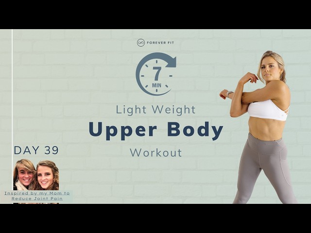 7-Minute Beginner Arm Workout for Joint Support | Quick At-Home Upper Body Routine