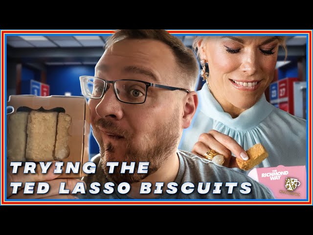 We Taste Test Chaithentic’s #TedLasso Shortbread Biscuits! | Part 1