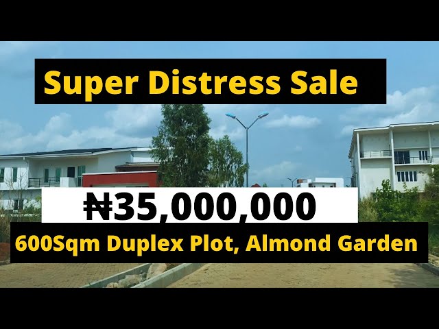 Distress Sale ❗️ 600sqm Plot of Land for Sale at Almond Garden Estate, Centenary City Enugu