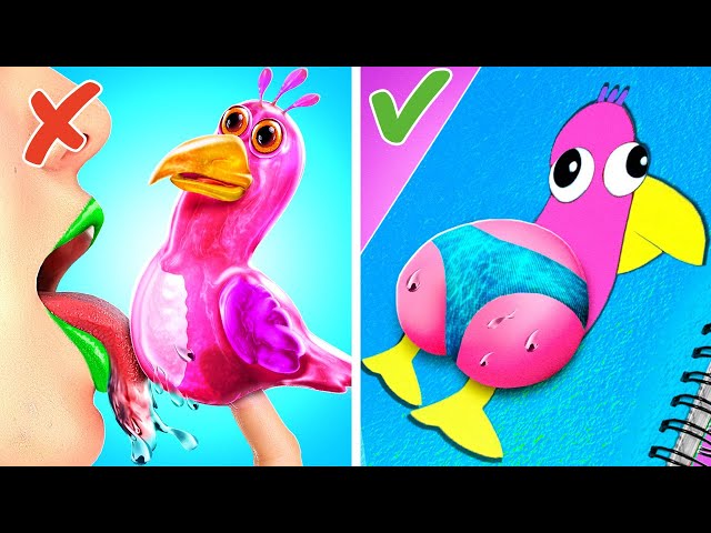 From Nerd to Opila Bird 🤩 *Crazy Makeovers Into Popular Characters *