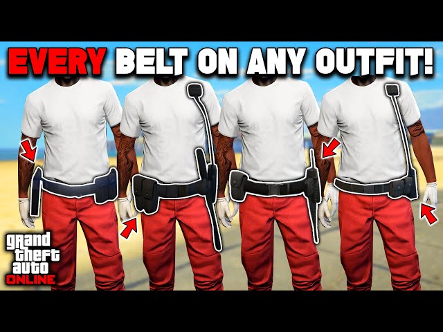 *UPDATED* How To Get EVERY BELT On Any Outfit Glitch In GTA 5 Online 1.70 (No Transfer Glitch)