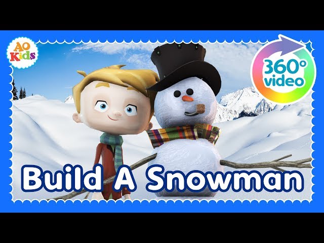 Let's Build a Snowman! | Find the Pieces (360° Video)