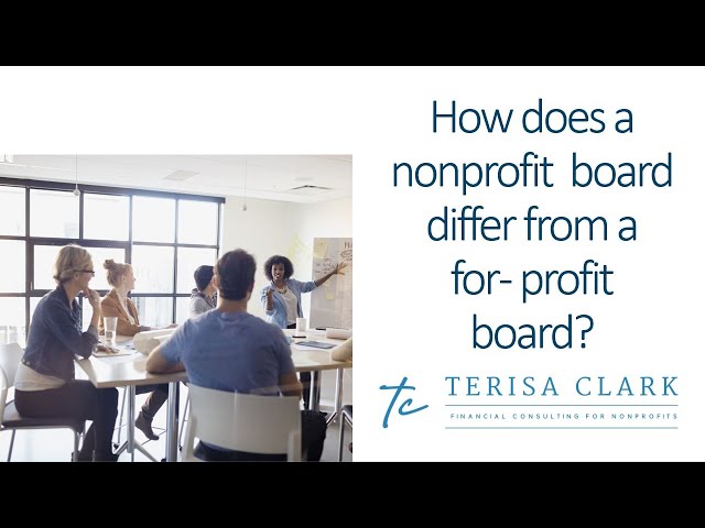 Nonprofit vs For-Profit Boards