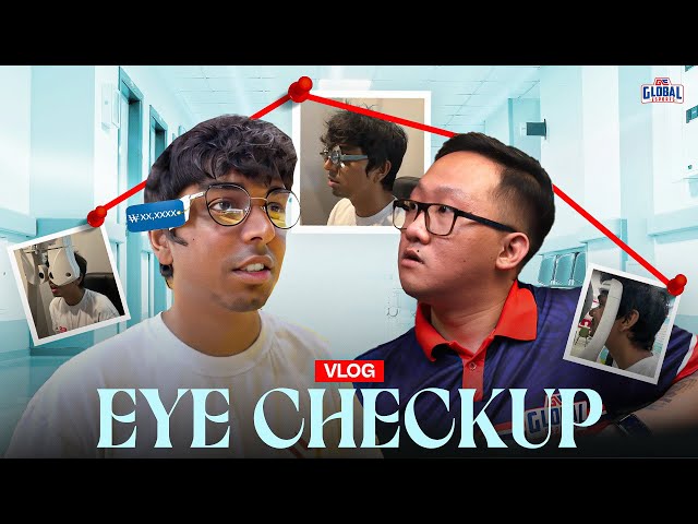 Getting my Vision and Focus better - Eye Checkup Vlog | SkRossi