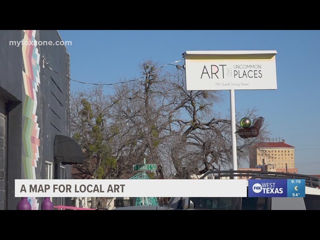 A map to local art