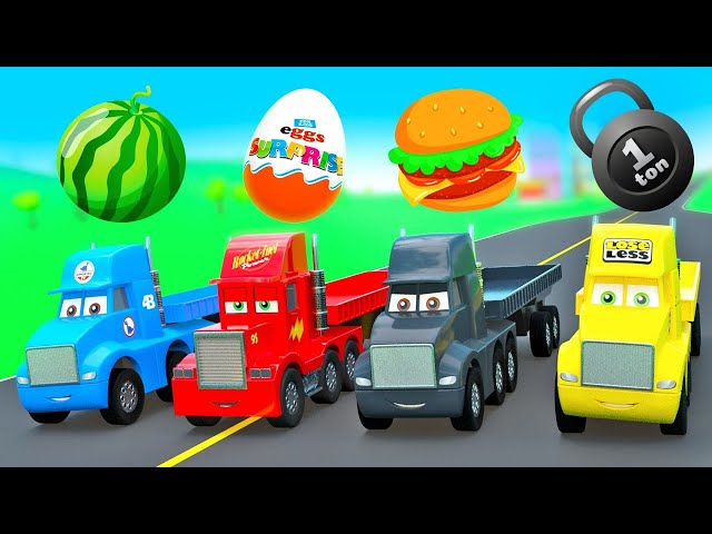 Superhero Truck Saves the Day | Cars City Action!