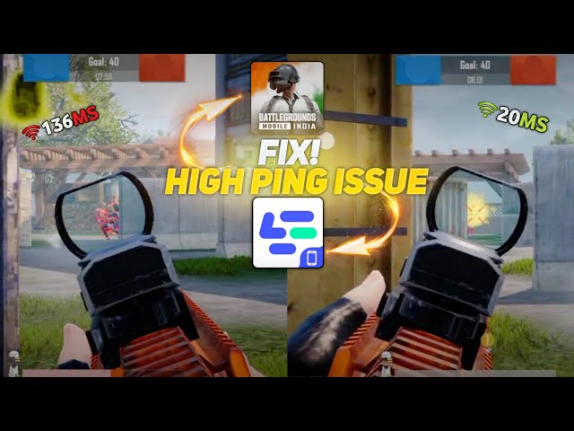 BGMI High Ping Problem Solved! | Get 20ms Low Ping - Fix High Ping in BGMI 2025 #lagofast