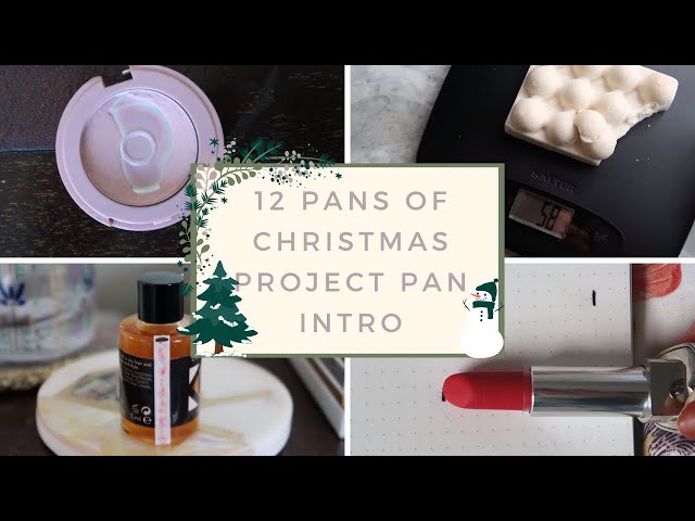 12 Pans of Christmas 2022 Project Pan Intro | Rose Keats