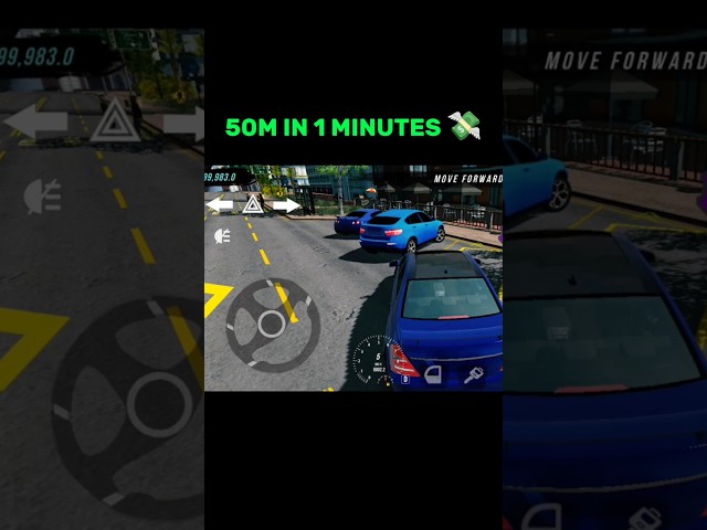 50M IN 1 MINUTES 🤑 #carparkingmultiplayer #cpm #carparkingmultiplayermoneyglitch