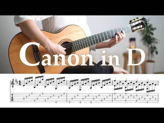 Canon in D (Pachelbel's Canon)  / TAB /sheet music