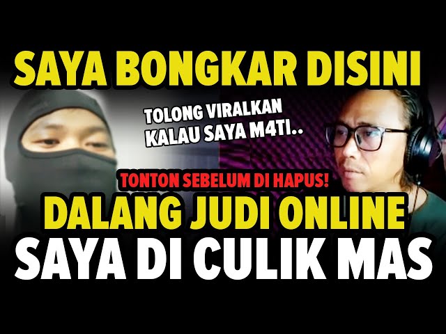 BONGKAR Dalang Judi Online! Video Berbahaya! Tonton Sebelum Dihapus