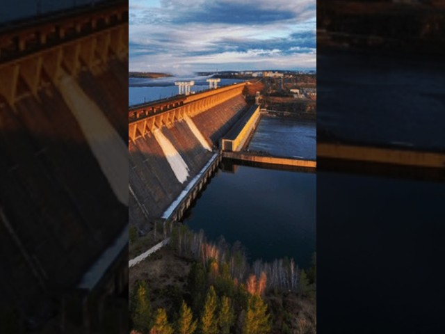 Bratsk Dam❤️The World’s Second Largest Megastructure#facts#earlyhistory😍