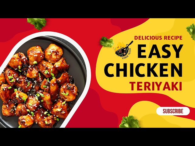 Chicken Teriyaki Recipe | Chicken Teriyaki Stir Fry | Chicken Teriyaki Recipe By  @KhanaPeenaPK