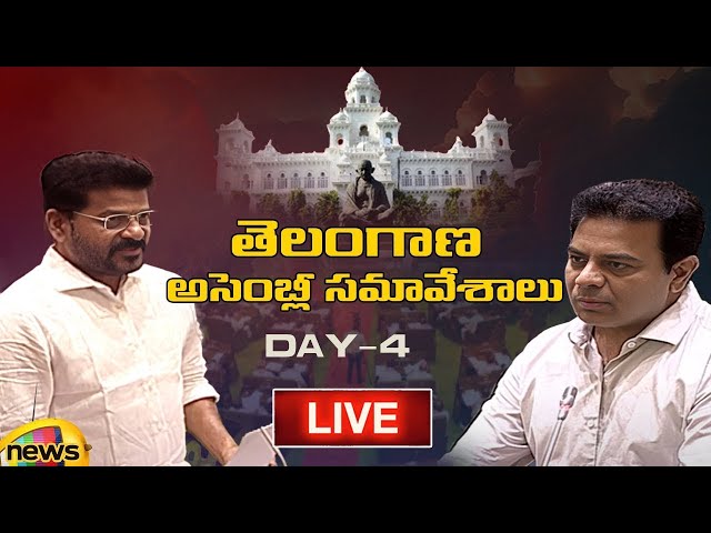 First Session of Third Telangana Assembly Sessions LIVE Day-04 | CM Revanth Reddy | Mango News