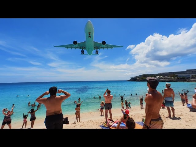 Juno Beach Airplane Flyover St. Thomas VR180