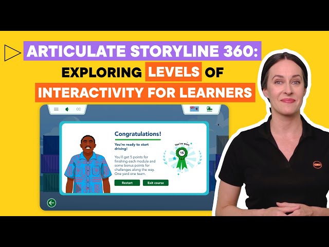 What are the Levels of Interactivity in Articulate Storyline: Best Examples for eLearning Courses