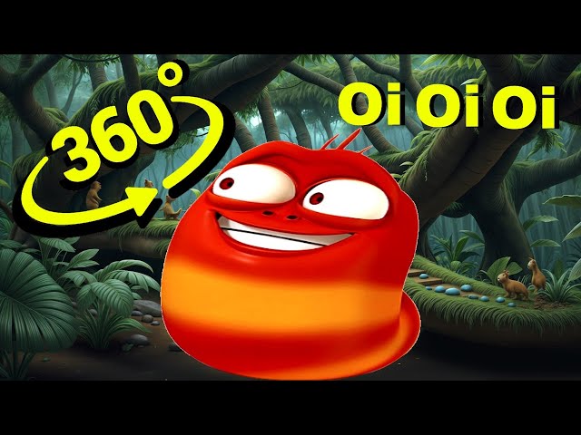 Find  oi oi oi Red Larva meme in the magical forest 360 VR in 45 seconds | Finding Challenge