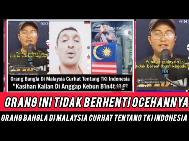 🔴 🤫 Waoo MIRIS Sekali! ORANG BANGLA PUN SAMPAI SEDIH MELIHAT TKI DI NEGERI J1RAN