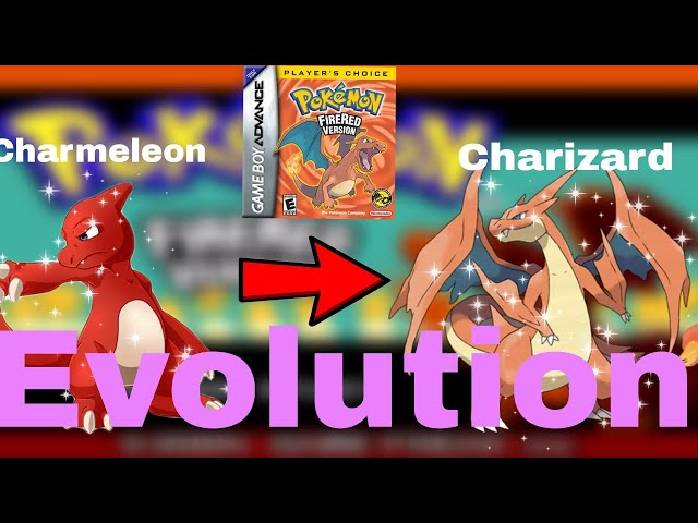 At what Level Charmeleon evolve to Charizard?.. evolution gameplay #FireRed