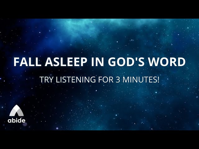 Fall Asleep In God's Word: Bible Stories for Sleep - Abide Meditation