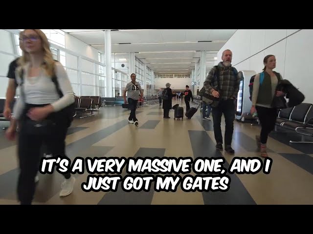 Inside Calgary International Airport Tour in 4K