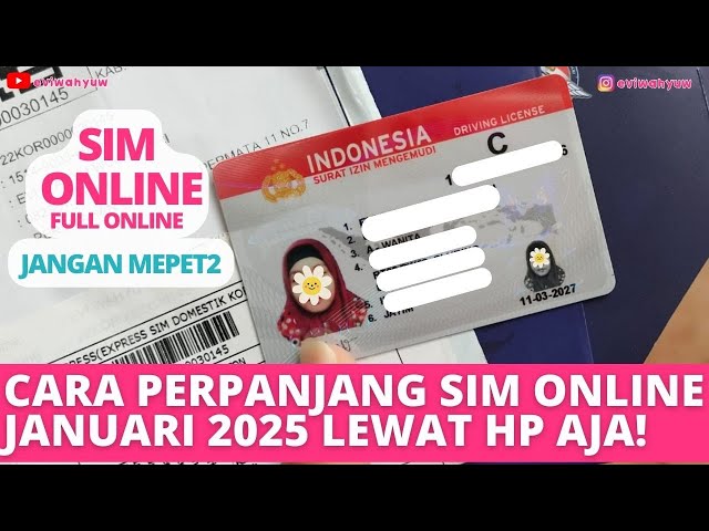 CARA PERPANJANG SIM A SIM C 2025 ONLINE CARA PERPANJANG SIM ONLINE JANUARI 2025 | DIGITAL KORLANTAS