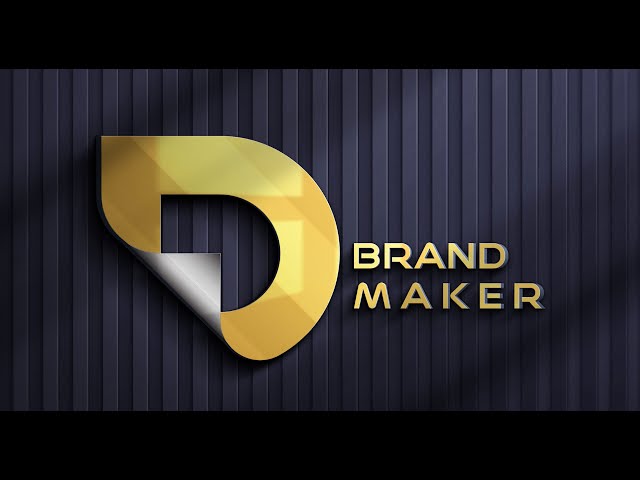 D letter Logo Adobe illustrator tutorial ||  D logo design by Easy way. #logo_design.