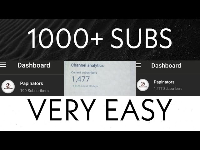 HOW TO GET 1000 SUBSCRIBERS ON YOUTUBE IN 2021 - FROM 0 - 1000 IN 28 DAYS