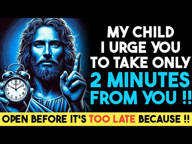 GOD SAYS:- Don't Skip this video good new coming for U| God Message For You Today | Gods Message Now