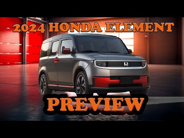 Honda Element Concept - Reunion of Practicality and Reliability That Refreshes Crossover Market