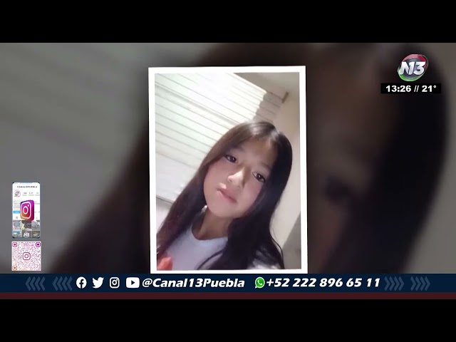 #Canal13Puebla 🚨 Buscan a Ximena Sánchez, de 12 años desaparecida en San Pablo del Monte, Tlaxcala.