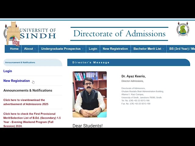 How to Submit Admission Form for Bachelor and Master Degree Programs for the Admissions 2025