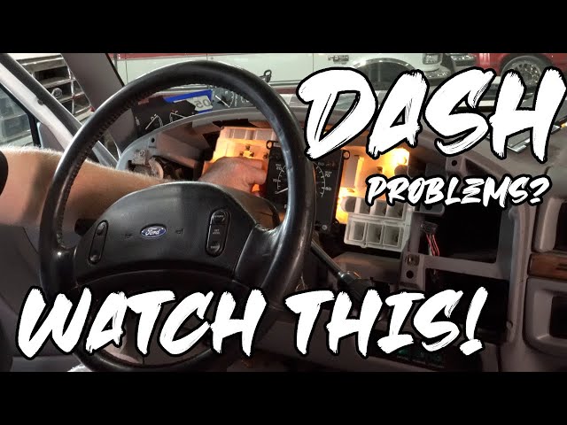 How To Video - 1992-1997 Ford Dash Fixes : Everything You Need To Know About Fixing Your Dash