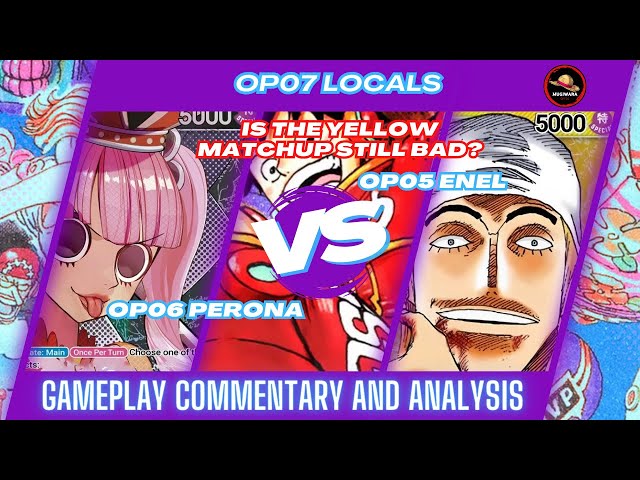 Perona vs Enel | Yomie's Yogurt Cup Finals | @RubberSoulTCG | Game Commentary | One Piece TCG | OP07