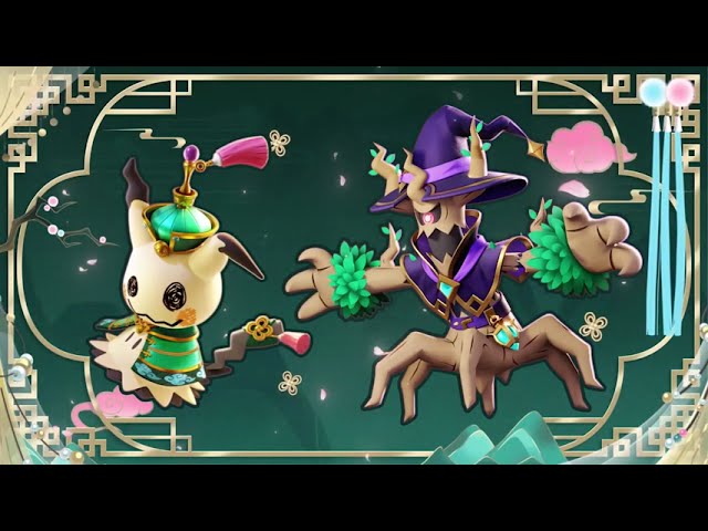 Battlepass 27  Stage Style Mimikyu and Costume Party Style Trevenant|#pokemonunite #pokemon