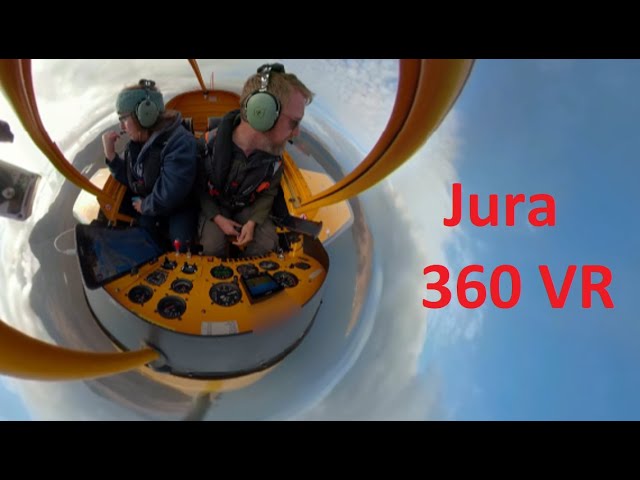 Islay and Jura Scenic Flight - 360 VR with Chill Soundtrack