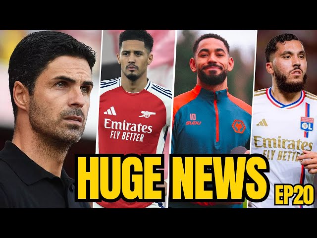 MATHEUS CUNHA TO ARSENAL? | SALIBA IS OUT! & RAYAN CHERKI €22.5M DEAL? | ARSENAL NEWS TODAY EP20