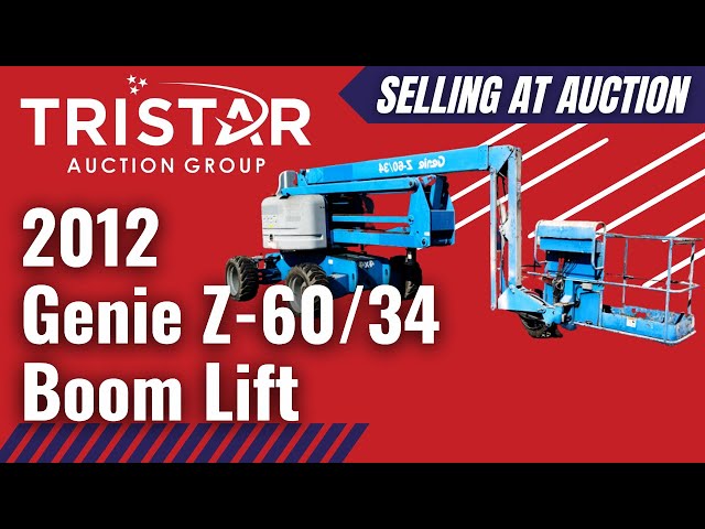 2012 Genie Z-60/34 Boom Lift (5697) - Selling at auction