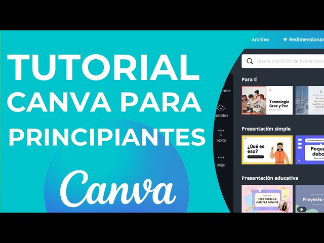 CANVA - CURSO COMPLETO DE CANVA  APRENDE PASO A PASO A DISEÑAR IMÁGENES Y VIDEOS GRATIS