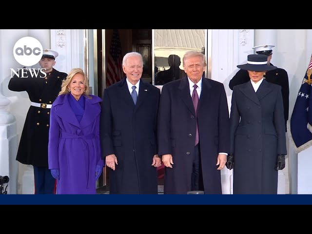 "Welcome home": Pres. Biden welcomes President-elect Trump back to the White House