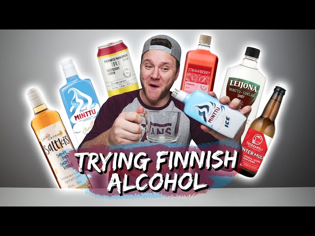 TRYING FINNISH ALCOHOL | Part 8 | Taste Test Tuesday