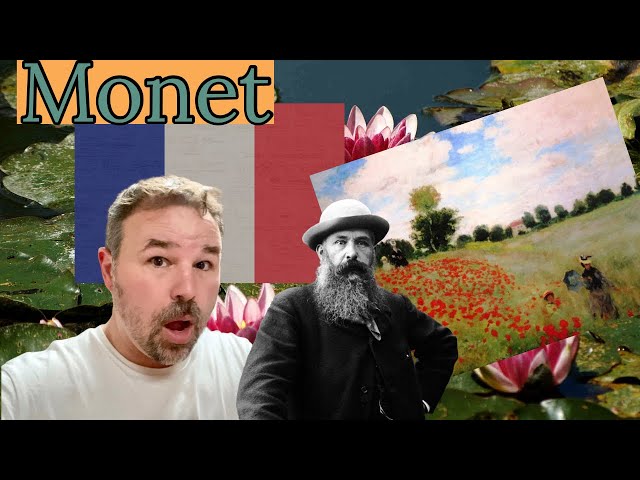 LIVE ENGLISH LESSON | THE LIFE OF CLAUDE MONET