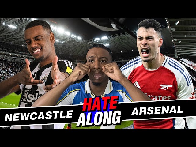 ARSENAL FUNERALWATCH : NEWCASTLE VS ARSENAL HATE-ALONG @WabbSports @jimmysplifftv