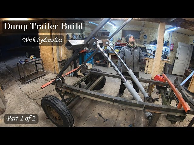 Building a dump trailer pt. 1 of 2 (with hydraulics)