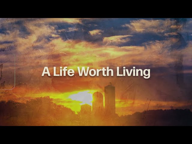 Larry Fleet - A Life Worth Living (Lyric Video)