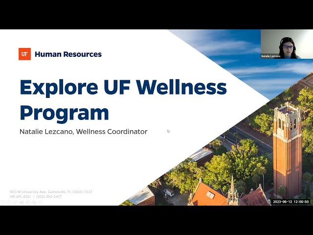 Explore UF Wellness Programs and Resources