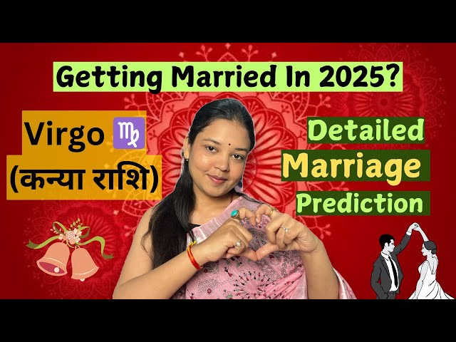 Will You Get Married In 2025?🧡Virgo ♍️ (कन्या राशि)🌸 Bond, Personality, Married Life 💚 Tarot Hindi