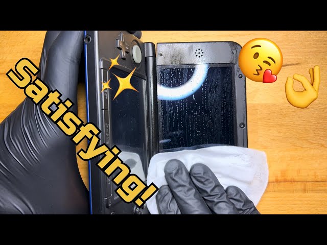 How to clean your handheld console properly! ✨🧼🧽